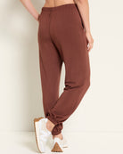 Walnut $|& Interval New Fleece Iris Jogger - SOF Back