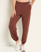 Walnut $|& Interval New Fleece Iris Jogger - SOF Front