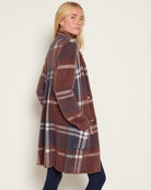 Walnut Plaid $|& Interval Unity Coatigan - SOF Back