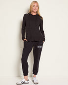 Black $|& Interval Hacci Hoodie - UGC On Fig