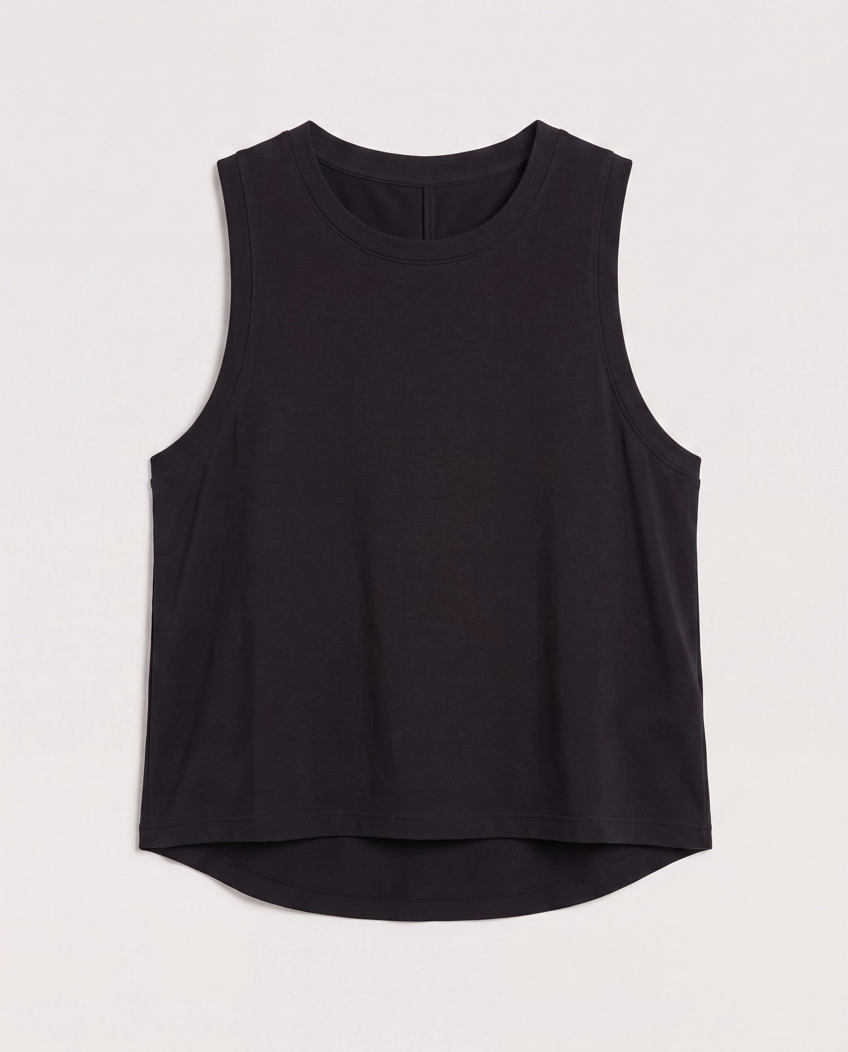 Black $|& Interval FlowHeather Breeze Focus Tank - Hanger Detail