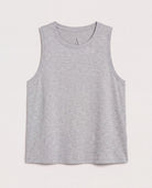 Dove Grey $|& Interval FlowHeather Breeze Focus Tank - Hanger Detail