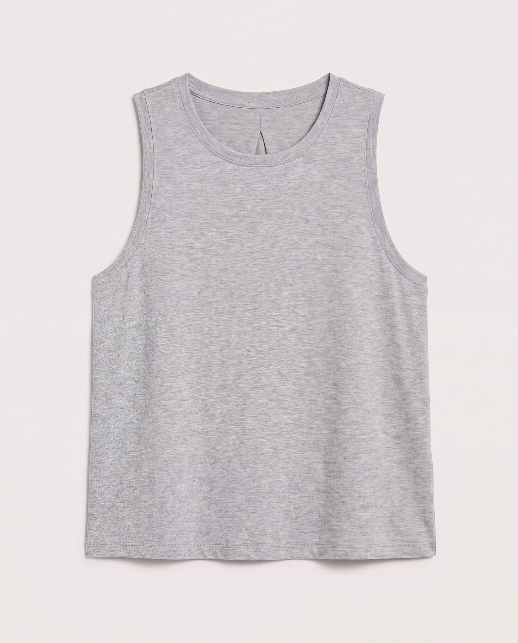 Dove Grey $|& Interval FlowHeather Breeze Focus Tank - Hanger Detail