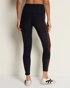 Night Sky Heather/Walnut Leopard Heather $|& Interval FlowHeather Sculpt Radiant Legging - SOF Back