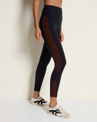 Night Sky Heather/Walnut Leopard Heather $|& Interval FlowHeather Sculpt Radiant Legging - SOF Front