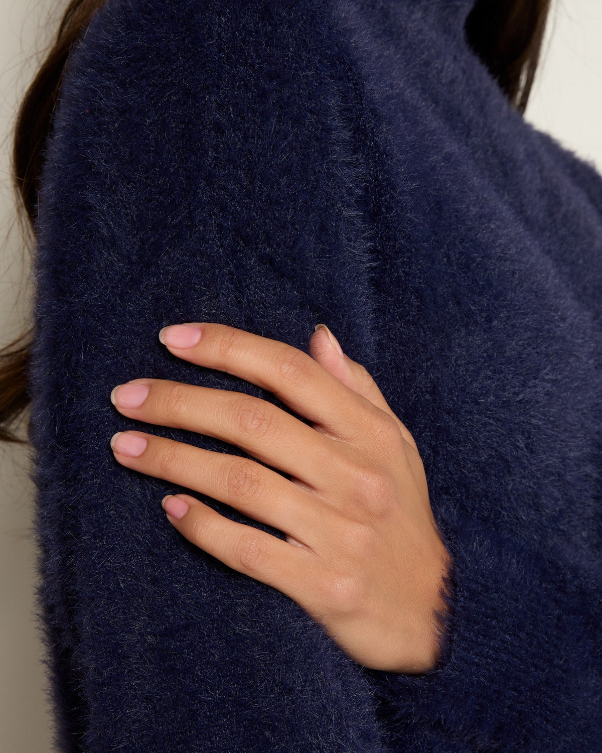Navy $|& Interval Cozy Up Sweater - VOF Front