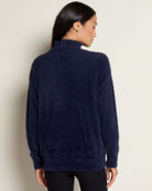 Navy $|& Interval Cozy Up Sweater - SOF Back