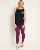 Black $|& Interval Rebound Graphic Tank - UGC On Fig