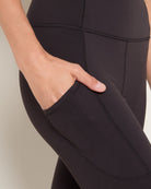 Black $|& True Bliss True Bliss Pocket Legging - VOF Front