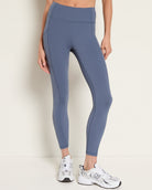 Slate Blue $|& True Bliss True Bliss Pocket Legging - SOF Front