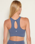 Slate Blue $|& True Bliss True Bliss Long Line Bra - SOF Side