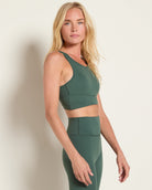 Evergreen $|& True Bliss True Bliss Long Line Bra - SOF Front