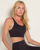 Black $|& True Bliss True Bliss Crossback Bra - SOF Full Front