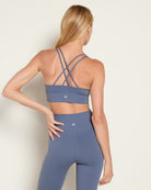 Slate Blue $|& True Bliss True Bliss Crossback Bra - SOF Back