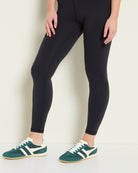 Black $|& Interval Cloudlight Core Legging - SOF Full Front
