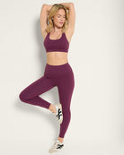 Midnight Orchid $|& Interval Cloudlight Core Legging - VOF Front